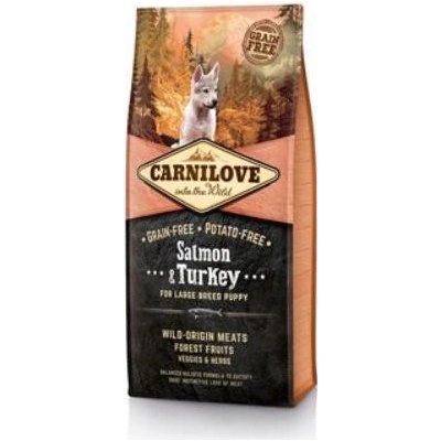 Carnilove Salmon & Turkey for Large Breed Puppy 2 x 12 kg