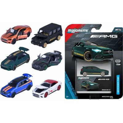 Majorette Mercedes-AMG Autíčko Deluxe, 6 druhov