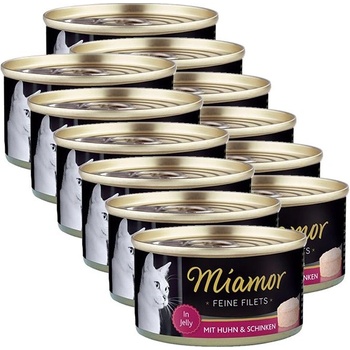 Miamor Консерва Miamor Filet пиле и шунка 12 x 100 г