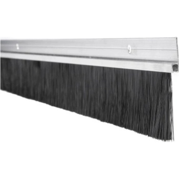 Umakov Tesniaca lišta s kefou pre dvere a brány, hliníková H/7Y-46x1000