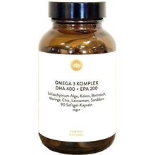 ASO Zdravý život Omega 3 Komplex DHA+EPA Vegan 90 kapslí