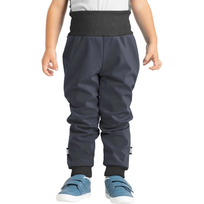 Unuo Batolecí softshellové kalhoty s fleecem Street Tm. Šedá