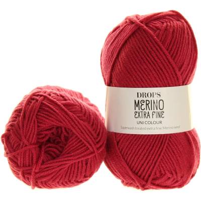 Drops Merino Extra Fine 32 tmavá růžová