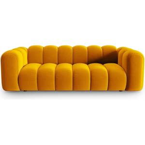 Micadoni Жълт диван 228 cm Lupine - Micadoni Home (MIC_03S_44_F1_LUPINE7)