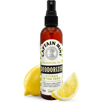 Captain Mint 100% přírodní sprej do bot citrónová tráva & eukalyptus 120 ml