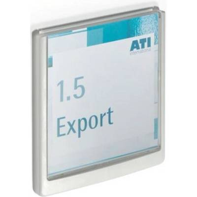 Informačná tabuľa, 149x148,5 mm, DURABLE "CLICK SIGN", biela