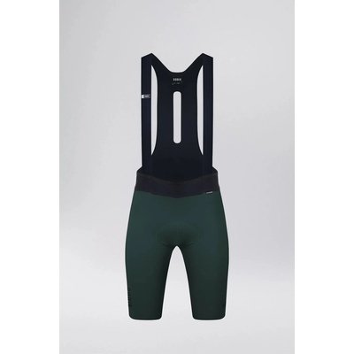 Gobik BIB Shorts X M tmavě zelená