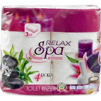 Спа Релакс Тоалетна хартия Спа Релакс 4бр (314)