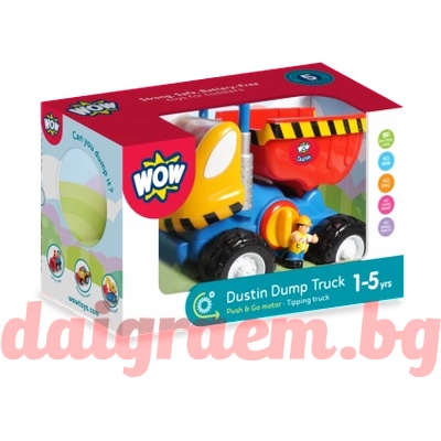 WOW Toys Самосвалът на Дъстин wow 10183 (wowt10183)