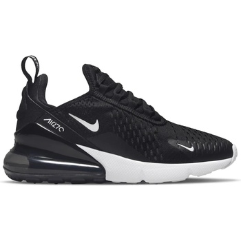 Image 1 of Nike Юношески маратонки Nike Air Max 270 React Junior Trainers - Black/White