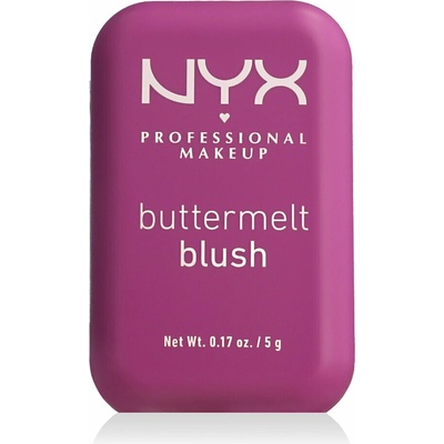 NYX Professional Makeup Buttermelt Blush púdrová lícenka 12 All The Butta 5 g