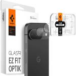 Spigen Протектор за Камерата на Google Pixel 9, Spigen EZ Fit Cam Glas. tR 2бр. , Прозрачен (AGL08443)