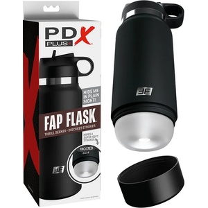  Дискретен мастурбатoр, вълшебна бутилка - Fuck Flask Stroker Clear 1 (PIPERD62920)