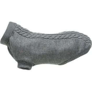 TRIXIE Jersey Kenton XS - Модерен пуловер за кучета, 27 см. - сив