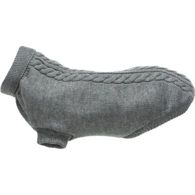TRIXIE Jersey Kenton XS - Модерен пуловер за кучета, 27 см. - сив