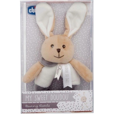 CHICCO chrastítko Králíček junior 15 x 20,5 cm