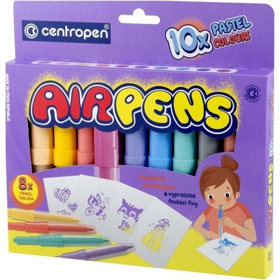 Centropen Air Pens Pastel 1500 10 ks