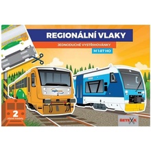 Vystřihovánky Regionální vlaky