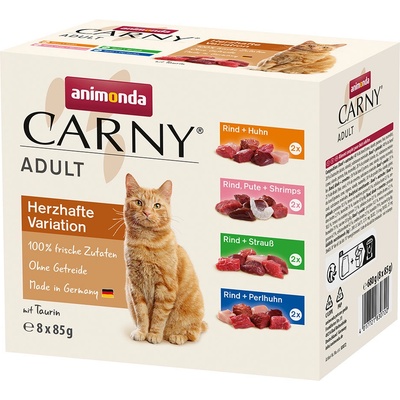 ANIMONDA Carny Adult Mix Box 8 x 85 g