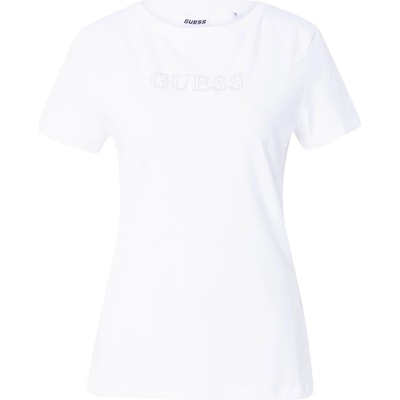 GUESS Тениска 'skylar' бяло, размер l