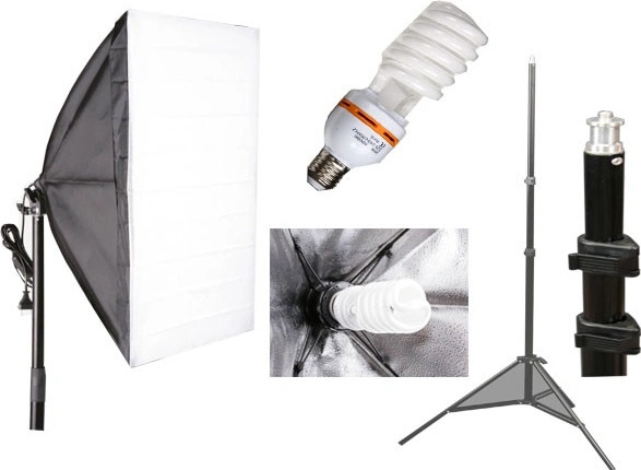 Elementrix softbox 50x70cm 35W stativ