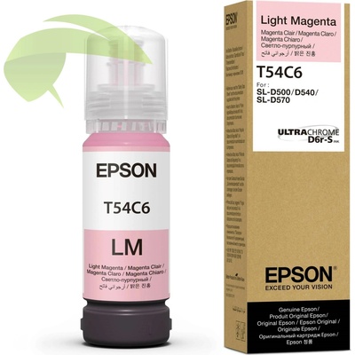 Atrament Epson T54C6 Light Magenta - originálny