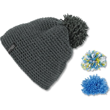 Sterntaler Детска шапка 3 в 1 със сменяеми помпони, Sterntaler