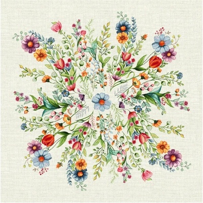 Mondo Italia Gobelínový obrus MIGD040 Viacfarebná 93x93cm