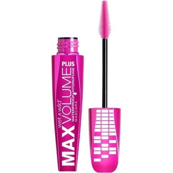 Wet n Wild Max Volume Plus vodeodolná objemová riasenka Amp´d Black 8 ml