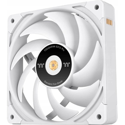 Thermaltake TOUGHFAN EX12 Pro High Static Pressure PC Cooling Fan White – Swappable Edition (3-Fan Pack) CL-F171-PL12WT-A