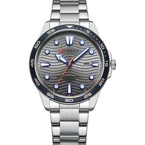 Curren Мъжки часовник Curren Arren, Неръждаема стомана, Сребрист / Сив (CURREN-8426-SILVER-GRAY) Часовници