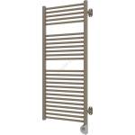 Vertaduro - Радиатор за баня с термостат MEG 600 W 118 x 50 см таупе (VR0081)