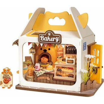 Robotime miniatúra domčeka Macko pekárstvo