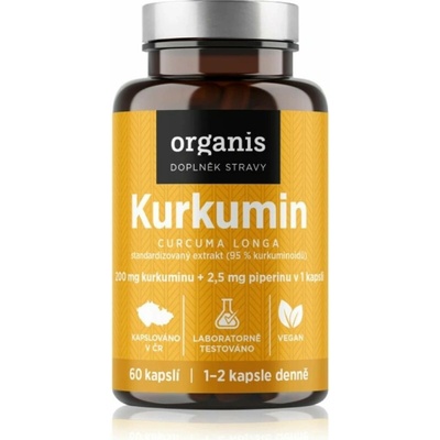 Allnature Organis Kurkumin 60 kapslí