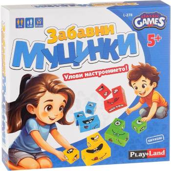 Play Land Настолна игра Забавни муцунки - Детска (l-278)
