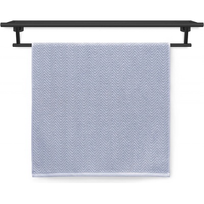 Veba ručník Organic 500 rybí kost 70 x 140 cm fialová