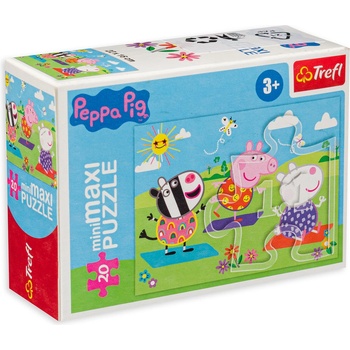 Trefl Мини пъзел Trefl от 20 макси части - Щастливи дни с Пепа, асортимент (56033)