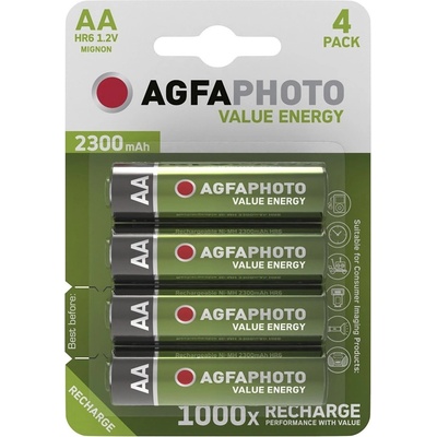 AgfaPhoto Молив за батерии AGFAPHOTO AA 4x2300 mAh (AP2300B4)