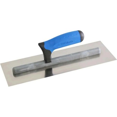 Hladítko nerez hladké, 350 x 130 mm, gumová rukojeť NEW
