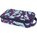 Herlitz Ученически несесер празен, с дръжка, 2Go, мотив Camo Purple - Herlitz