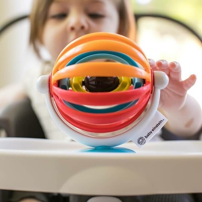 Baby Einstein hračka aktivní s přísavkou Sticky Spinner