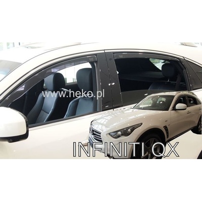 Deflektory Infiniti QX70, 2008-2017