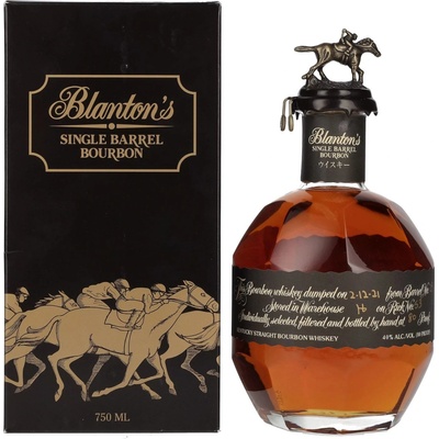 Blanton's Black Single Barrel 40% 0,75 l (kartón)