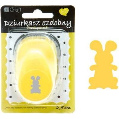 dpCraft Dekorační děrovačka 2,5cm – zajíc (JCDZ-110-096)