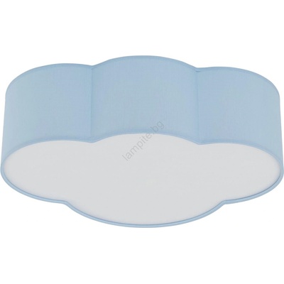Brilagi - Детско таванно осветително тяло NIMBUS MINI 2xE27/15W/230V 31x43 cm синьо (BG2063)