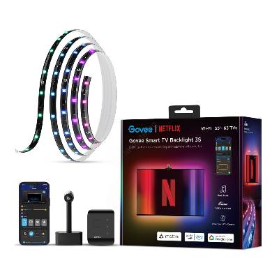 - Backlight 3S Netflix TV 55-65" SMART LED подсветка RGBICW Wi-Fi + д. у (GV0042)