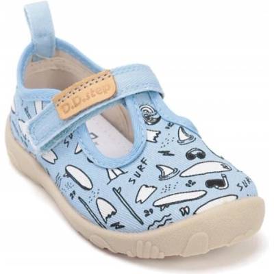 Detské papuče DD Step barefoot C086-61137A Aero Blue