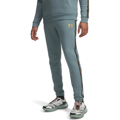 Under Armour Анцуг Under Armour Men's Icon Taping Closed Hem Fleece Joggers - Jasper Blue