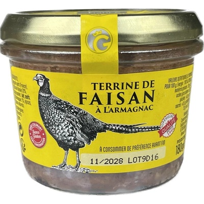 Gourmet Partners Bažantí terina s Armagnacem 180 g