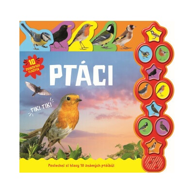 Ptáci - 10 zvukových tlačítek